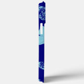 Königsblau Hellblauer Monarch Schmetterlinge Case-Mate iPhone Hülle (Rückseite / Rechts)