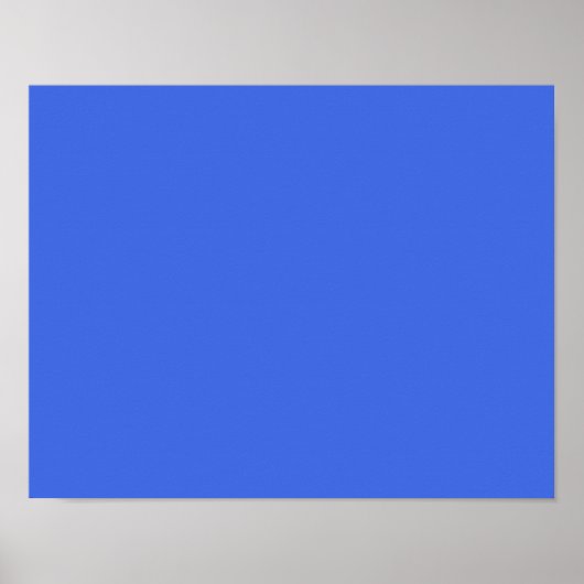 königsblau poster (Vorne)