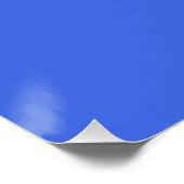 königsblau poster (Ecke)