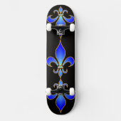 Königsblau Skateboard (Vorderseite)