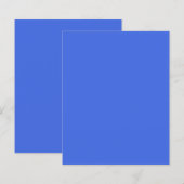 Königsblaue benutzerdefinierte Papierseite (Vorne/Hinten)