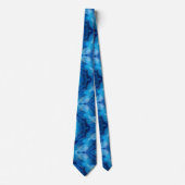 Königsblaue Krawatte Bold Vivid Modern (Vorderseite)