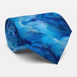 Königsblaue Krawatte Bold Vivid Modern