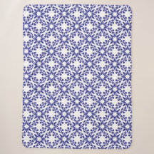 Königsblaue Trellis