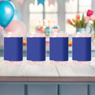 Königsblaue Weihnachtseleganz Dosenglas