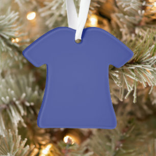 Königsblaue Weihnachtseleganz Ornament