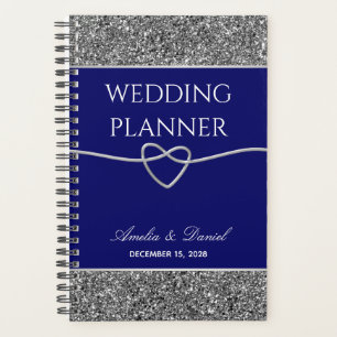 Königsblaue Winterhochzeit Planer