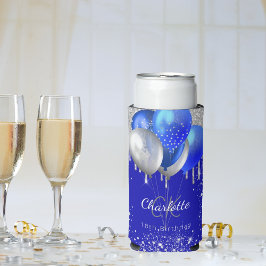 Königsblauer Goldballon Selters Dosenkühler