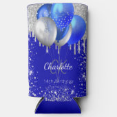 Königsblauer Goldballon Selters Dosenkühler (Vorderseite)