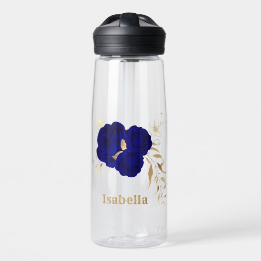Königsblütengold-Blätter Trinkflasche (Vorne)