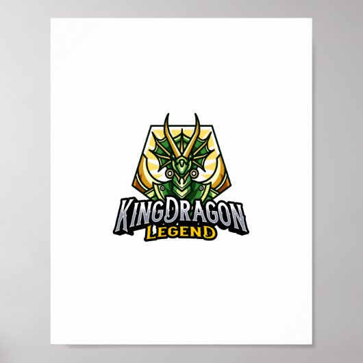 Königsdrachenlegende Poster (Vorne)