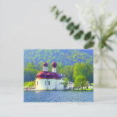 Königsee St. Bartholomä Postkarte (Stehend Vorderseite)
