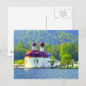 Königsee St. Bartholomä Postkarte (Vorne/Hinten)