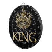 Königsemblem Dartscheibe (Vorderseite rechts)