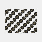 Königsemblem Fleecedecke (Vorderseite (Horizontal))