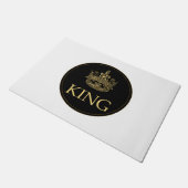 Königsemblem Fußmatte (Schrägansicht)