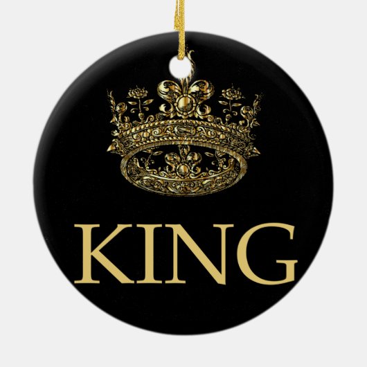 Königsemblem Keramik Ornament (Hinten)