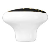 Königsemblem Keramikknauf (Seitenansicht)