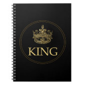 Königsemblem Notizblock (Vorderseite)