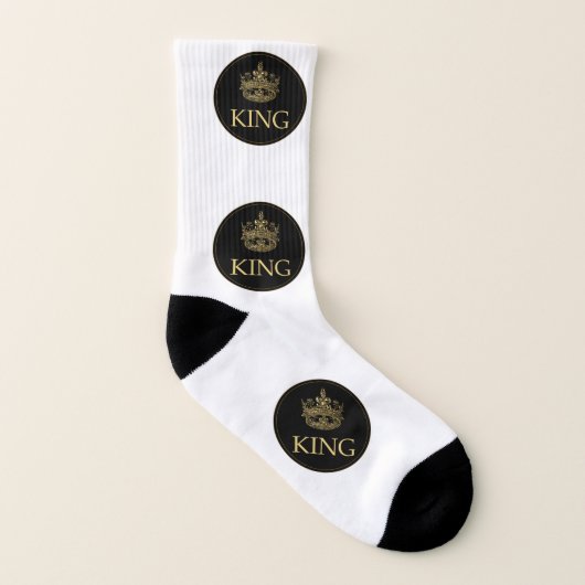 Königsemblem Socken (Links - Innen)