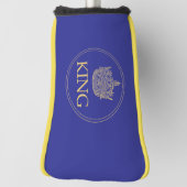 Königsemblem von König und Krone (neue Version) Golf Headcover (Rotieren 90)