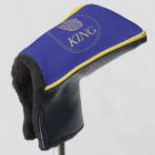 Königsemblem von König und Krone (neue Version) Golf Headcover (3/4 Vorderseite)