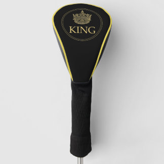 Königsemblem von König und Krone (neue Version) Golf Headcover