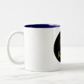 Königsemblem Zweifarbige Tasse (Links)