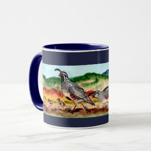 Königsfamilie Peeps Navy Blue Tasse Southwestern