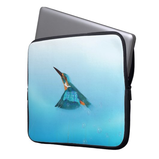 Königsfisch Bird Laptopschutzhülle (Vorderseite Links)