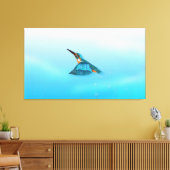 Königsfisch Bird Leinwanddruck (Insitu (Wohnzimmer))