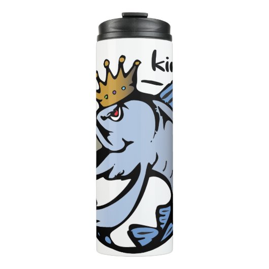 Königsfisch Thermosbecher (Vorderseite)