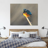 Königsfischer Leinwanddruck (Insitu (Schlafzimmer))