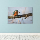 Königsfischer Leinwanddruck (Insitu (Holzboden))