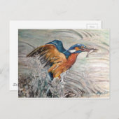 Königsfischerei Postkarte (Vorne/Hinten)