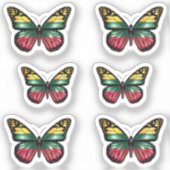 Königsflagge Aufkleber (Vorderseite)