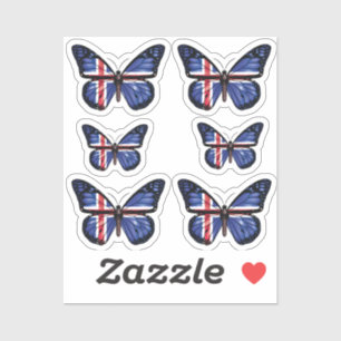 Königsflagge Aufkleber