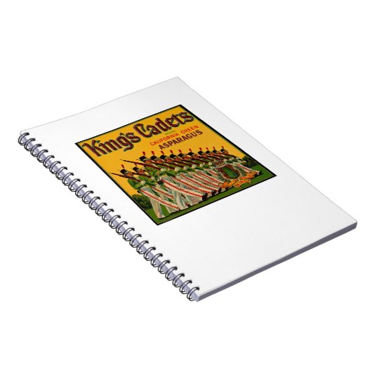 Königskadett-Spargel Notizblock (Rechte Seite)