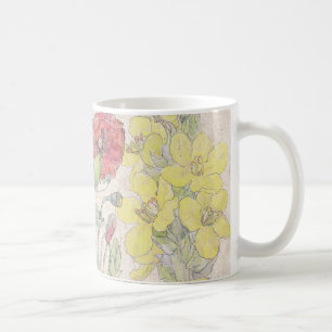 Königskerze Wildblumen Blumen Wiese Tasse