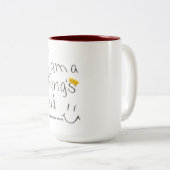 Königskind Zweifarbige Tasse (VorderseiteRechts)