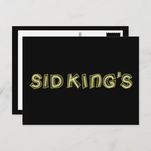 Königsklub Postkarte (Vorne/Hinten)