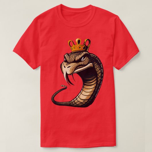 Königskobra 1 T-Shirt (Design vorne)