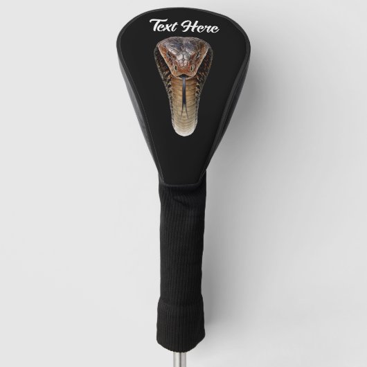 Königskobra  golf headcover (Vorderseite)