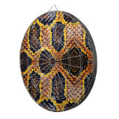 Königskobra-Schlangenhaut Dartscheibe (Vorderseite rechts)