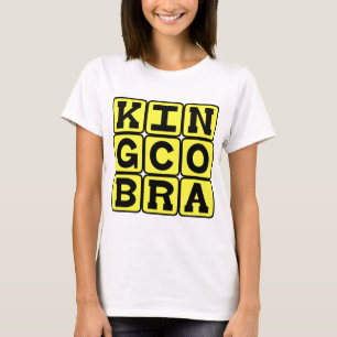Königskobra, tödliche Schlange T-Shirt