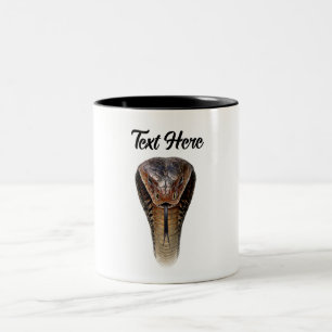 Königskobra zweifarbige tasse