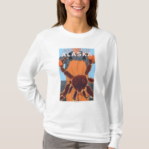 Königskrabbe-Fischer - Anchorage, Alaska T-Shirt