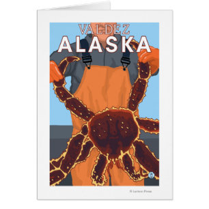 Königskrabbe-Fischer - Valdez, Alaska