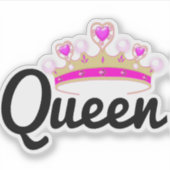 Königskrone Aufkleber (Vorderseite)