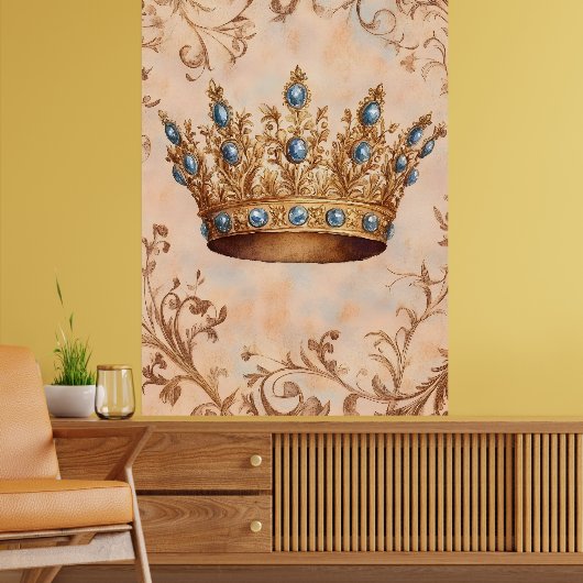 Königskrone. poster (Wohnzimmer 2)